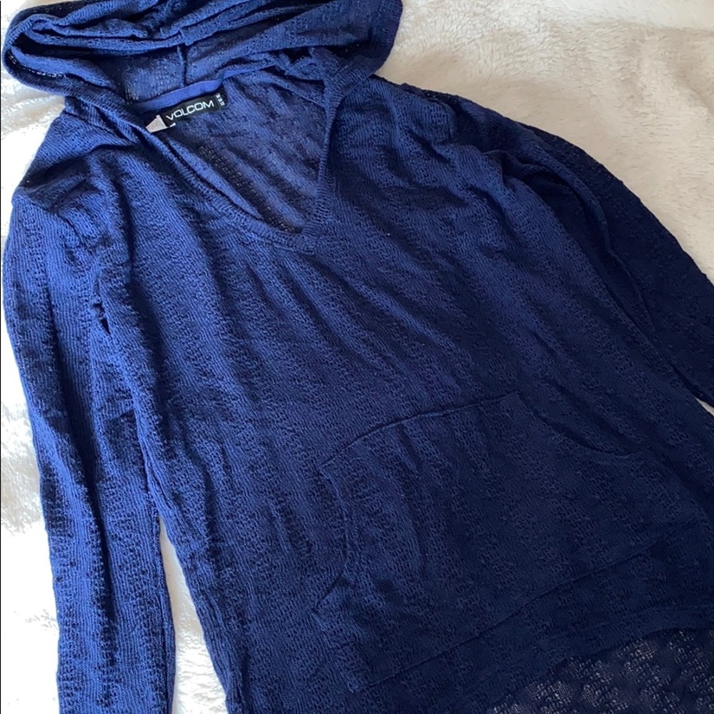 Knitted Volcom Hoodie Top
